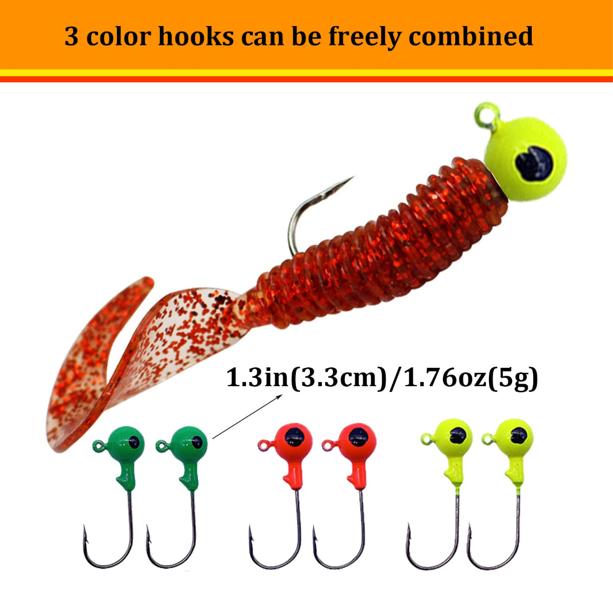 Soft Fishing Lures 36pcs Set