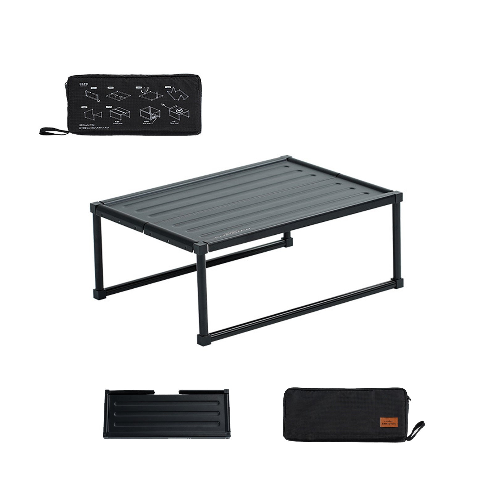 Outdoor small table portable camping dining table