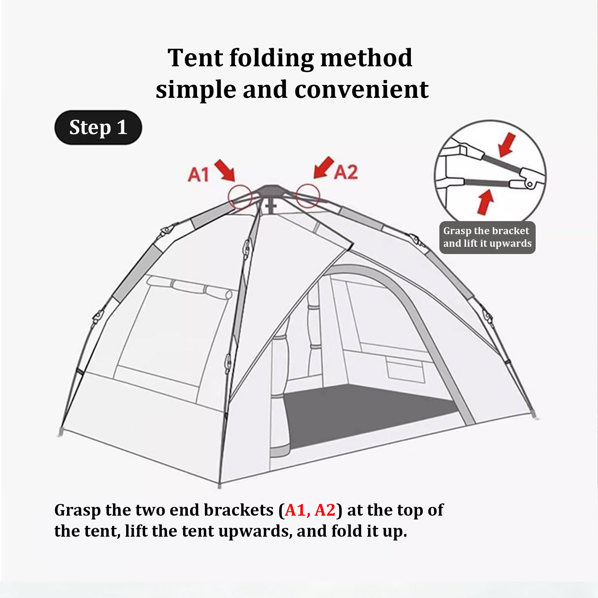 folding camping tent