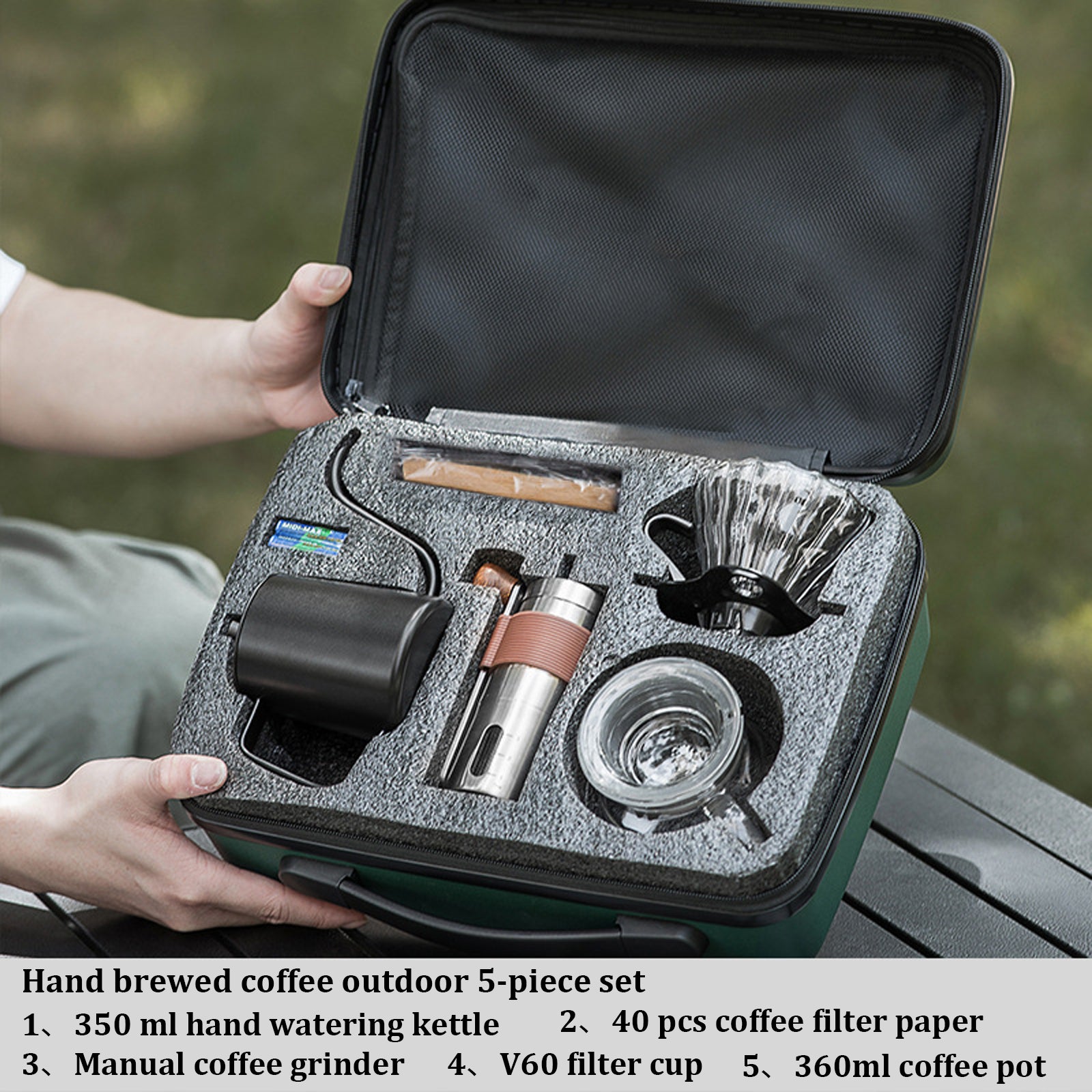 Travel Pour Over Coffee Kit