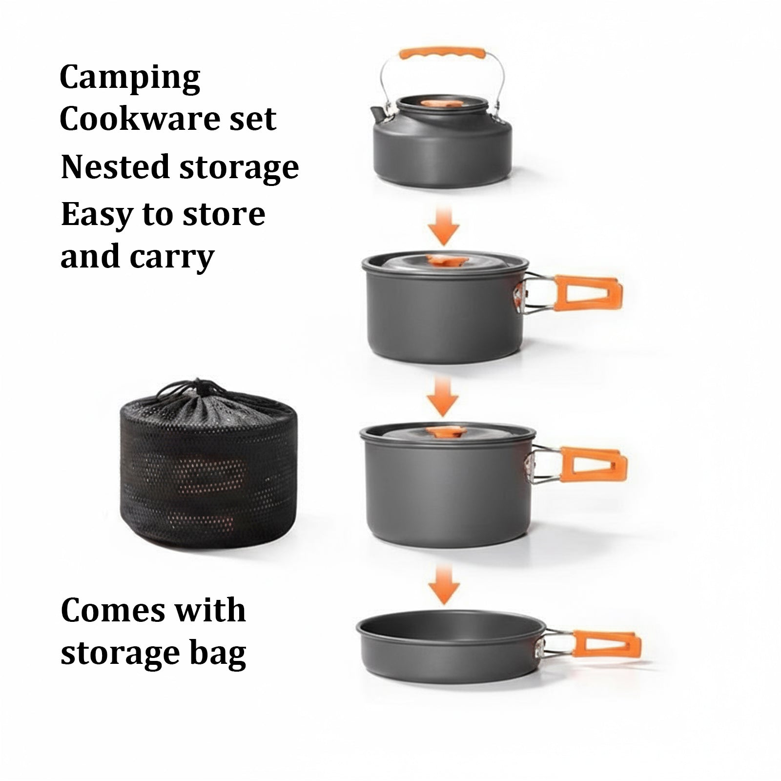 Camping cookware set