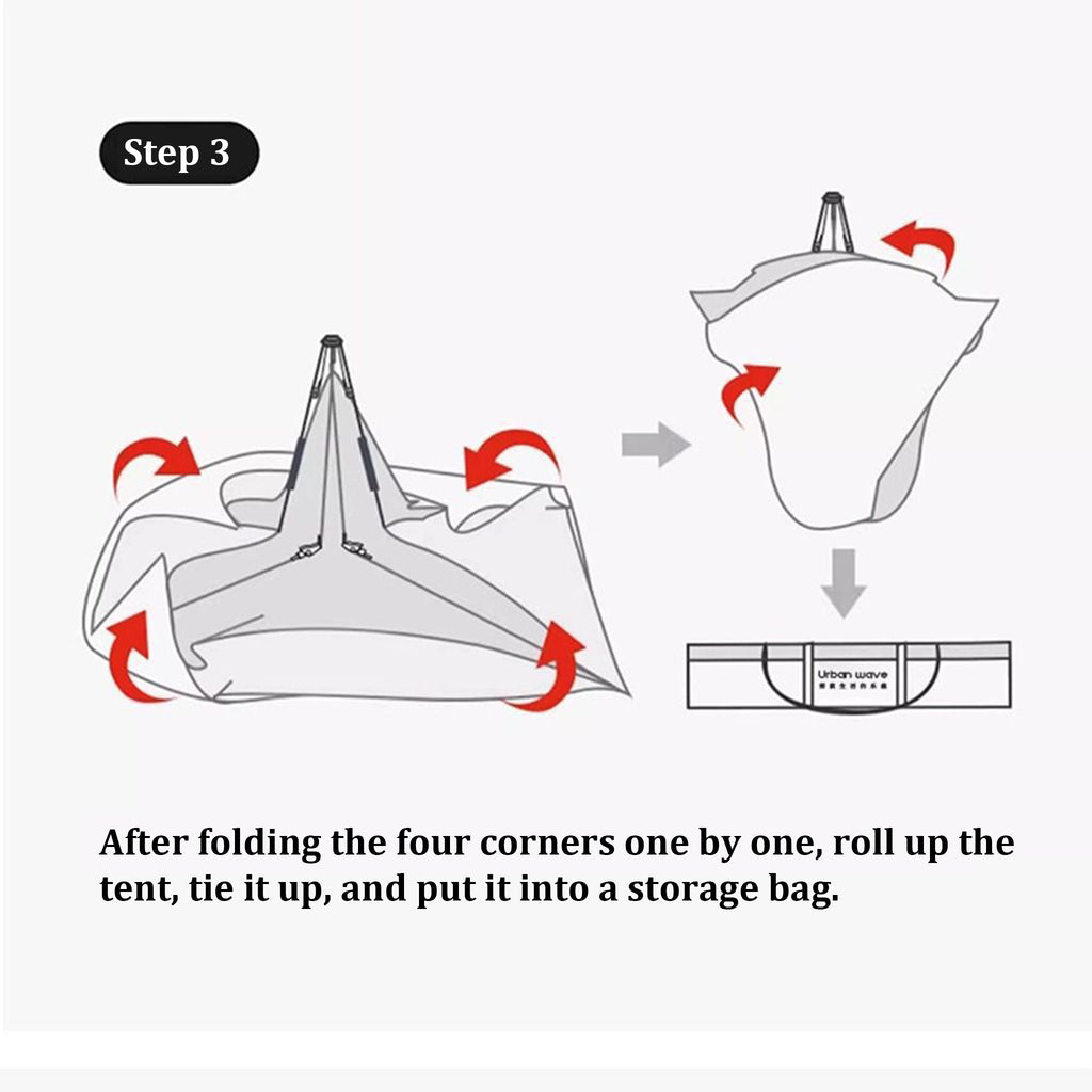 folding camping tent