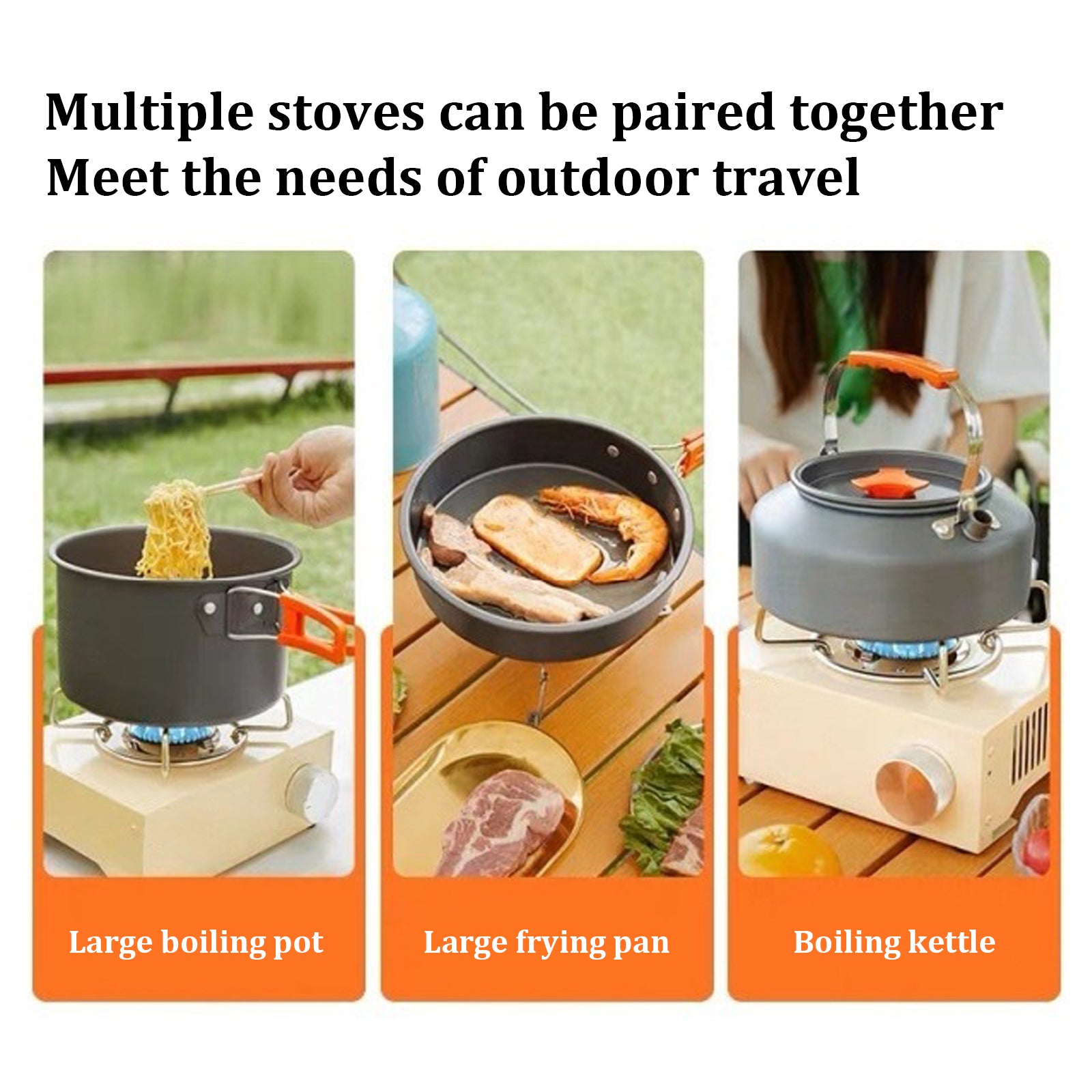 Camping cookware set